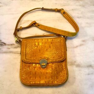 Brahmin yellow crossbody